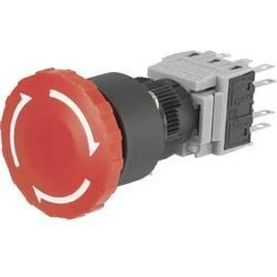 Afbeelding van TRU COMPONENTS LAS1 BY 33TSA Noodstopschakelaar 250 V/AC 3 A 3x NC, NO IP40 1 stuk(s)
