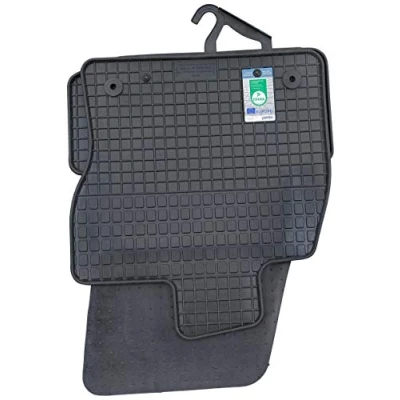 Afbeelding van Petex 81710 Vloermatset Rubber voor en achter 4 zwart SEAT: Ateca