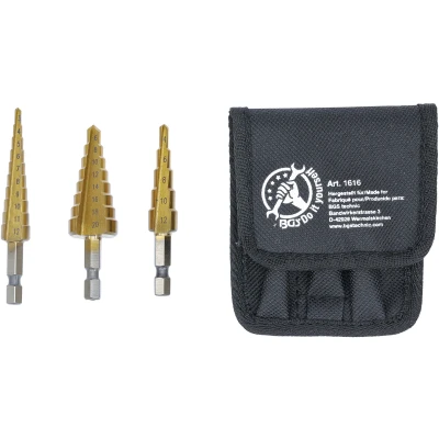 Afbeelding van BGS HSS trappenborenset 3 20 mm delig