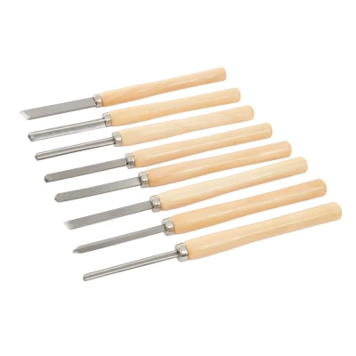 Afbeelding van Silverline 8 delige houtsnijbeitel set 360mm