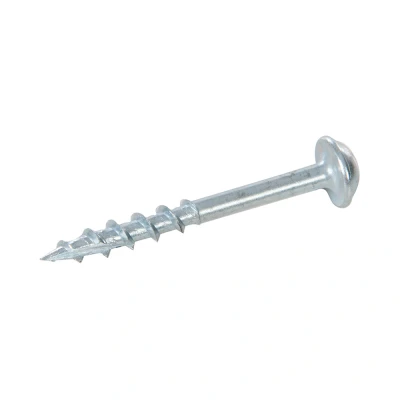 Afbeelding van Triton Zinken pocket boring schroeven met sluitring kop, grof P/HC 8 x 1 1/2&quot;, 250 pak