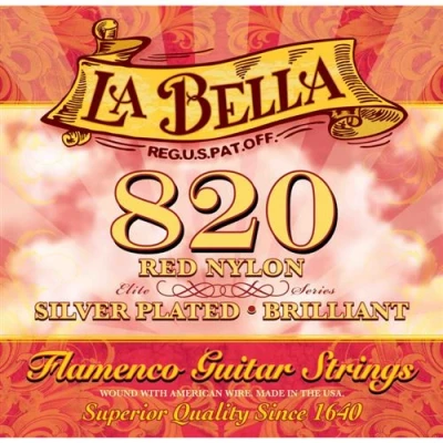Image de JEU DE CORDES GUITARE LABELLA L820