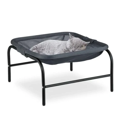 Afbeelding van katten hangmat op pootjes 27 x 45 cm tot 10 kg