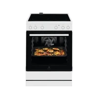 Afbeelding van Electrolux Lkr62001cw Fornuis Met Vitrokeramische Kookplaat En Multifunctionele Warmeluchtoven / 60 Cm Wit