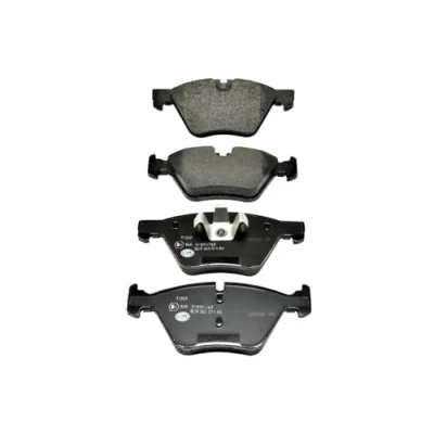Afbeelding van HELLA 8DB 355 011 941 Remblokkenset Geschikt voor slijtage waarschuwingscontact BMW: 3 Saloon, Touring, 1 Hatchback