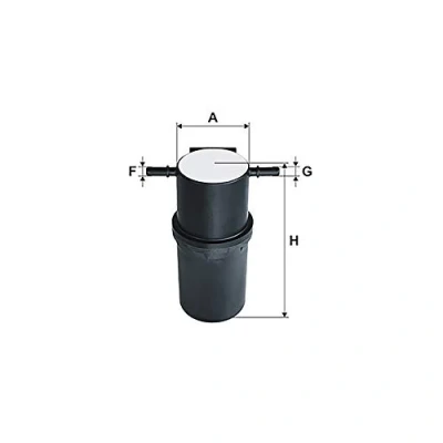 Afbeelding van MAGNETI MARELLI 153071762425 Brandstoffilter Pijpfilter Diesel VOLKSWAGEN: Crafter 30 35 Minibus