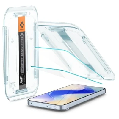 Afbeelding van Spigen Screen Protector Geschikt voor Google Pixel 9 Pro XL EZ Fit GLAS.tR 9H Tempered Glass Case Friendly Gemakkelijke Installatie 2 Pack