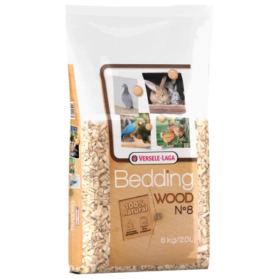 Afbeelding van Versele Laga Wood Bedding Beukenhout No. 8 Vogelbodembedekking 5 kg