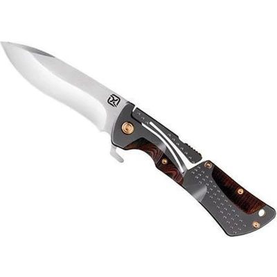 Afbeelding van Klecker Knives Cordovan Zakmes Grijs met bruin