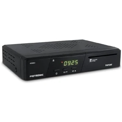 Image de DÃ©codeur satellite HD METRONIC 441639 Terminal PVR READY TNTSAT Noir