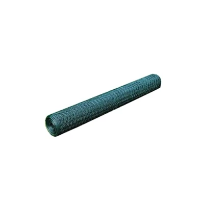Afbeelding van Kippengaas 25x1 m met PVC coating groen