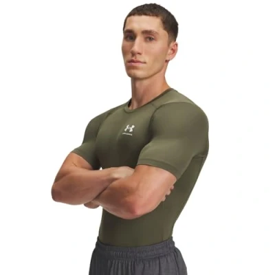 Afbeelding van Under Armour Heatgear Compressieshirt met korte mouwen voor heren