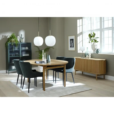 Afbeelding van Milly eetkamerstoel velvet groen