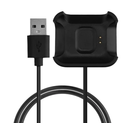 Afbeelding van kwmobile USB oplaadkabel geschikt voor Xiaomi Mi Watch Lite / Redmi kabel Laadkabel smartwatch in zwart