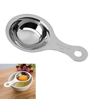 Afbeelding van EQLEF® Premium Stainless Steel Egg Separator eiwit scheider keukengereedschap