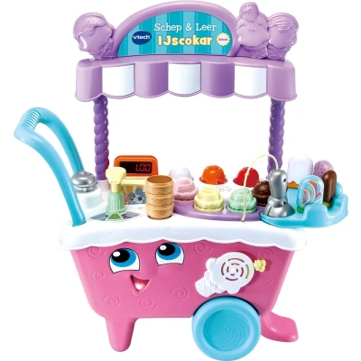 Afbeelding van VTech Schep &amp; Leer IJscokar Deluxe Educatief Speelgoed IJskar Ontdek Kleuren, Dieren en Tellen Kinderspeelgoed 2 Jaar tot 5