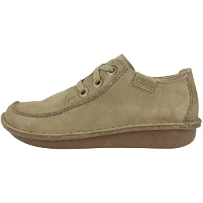 Afbeelding van Clarks Funny Dream Veterschoenen voor dames, Donker zandleer