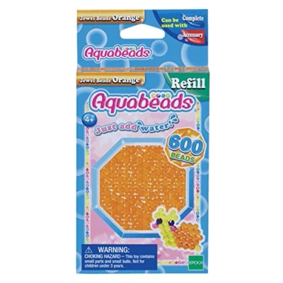 Image de Recharge Aquabeads Perles à facettes Orange