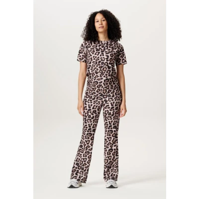 Afbeelding van Zwangerschapsbroek Casual broek Leah Leopard Print XXL