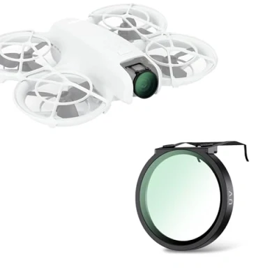 Afbeelding van JJC uv filter compatibel met DJI NEO, meerlaagse beschermende lensfilter microvezel reinigingsdoekje en filterhoes, accessoires voor
