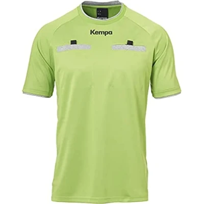 Afbeelding van Kempa Scheidsrechter Shirt Hoop Groen Maat XL