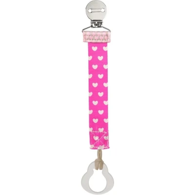 Afbeelding van Chicco Fopspeenketting Meisjes 14,6 Cm Polyester Roze