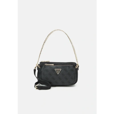 Afbeelding van Guess Noelle Pouch Crossbody SET Handtas, Dames, Maat: One Size, Coal