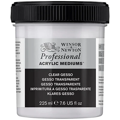 Afbeelding van Winsor &amp; Newton Professional Acrylic Medium 225ml Clear Gesso