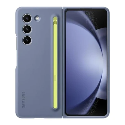 Afbeelding van Samsung Slim S penT hoes met Pen slank ontwerp voor Galaxy Z Fold5, blauw