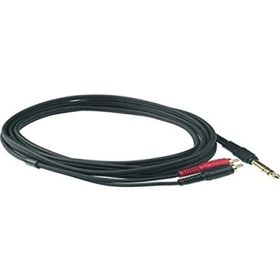 Afbeelding van Klotz Insertkabel / Cinch, 2 m AY3 0200, goudcontacten Invoerkabel