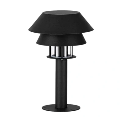 Afbeelding van EGLO Chiappera Sokkellamp E27 33 cm Zwart/Wit