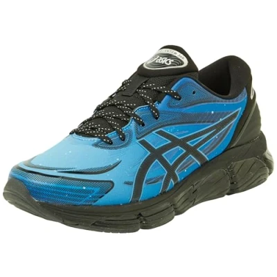 Afbeelding van Asics Sportstyle GEL Quantum Unisex Sneakers laag, Maat: 44.5, Lapis lazuli blue/black Textiel/ synthetisch
