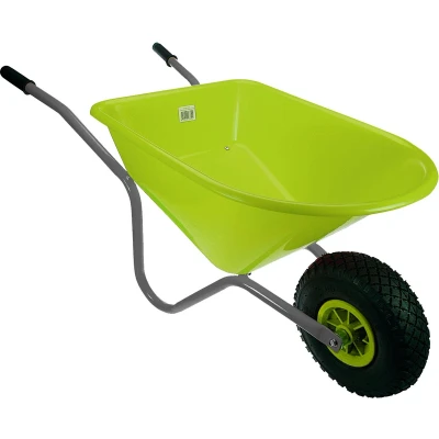Afbeelding van Talen Tools Kinderkruiwagen Lime/Grijs Metaal/Kunststof