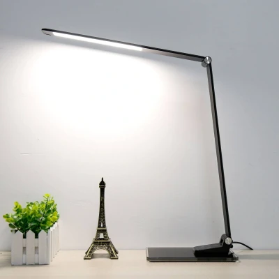 Afbeelding van Starglass LED bureaulamp met glazen voet