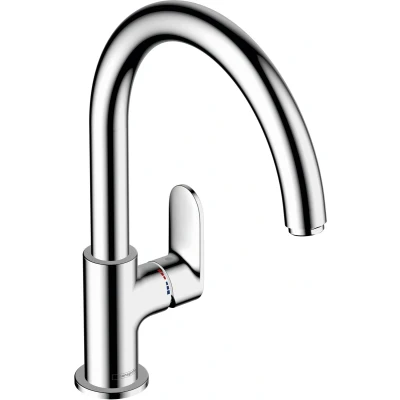 Afbeelding van Hansgrohe Vernis Blend M35 1 greeps keukenkraan 260 1jet met draaibare