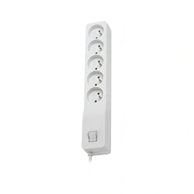 Image de LESTAR ZX 510 Protection contre les surtensions CA 230 V 2300 Watt connecteurs de sortie : 5 1.5 m cordon gris