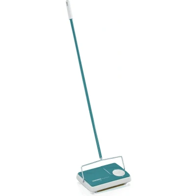 Afbeelding van Tapijtveger Regulus turquoise en wit 11700