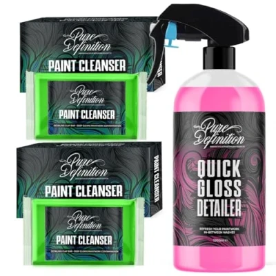 Afbeelding van Pure Definition Kleiset voor auto, fijne kwaliteit kleiblok en smeerspray detail, autodetails (1000 ml + 2 x 100 g klei)
