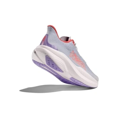 Afbeelding van HOKA MACH Hardloopschoenen voor op de weg, Dames, Maat: 38, Pale dusk/gull Textiel/ synthetisch