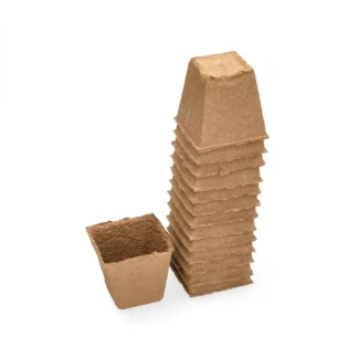 Afbeelding van Biopot 8x8x8 cm 14x Nature