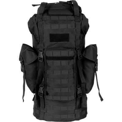 Afbeelding van MFH Bundeswehr Molle Combat rugzak, 65l, aluminium frame, zwart