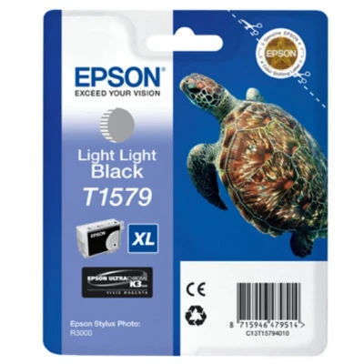 Afbeelding van Epson T1579 (C13T157840) Inktcartridge licht zwart