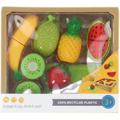 Afbeelding van Basic Fruit Snijset Met Klittenband In Kistje