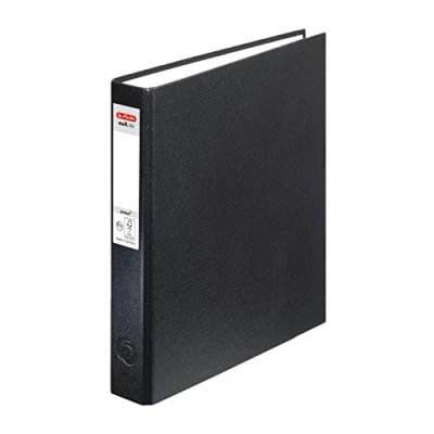 Afbeelding van Herlitz maX.file protect ringbinder A5 maat 2 ringen 25 mm zwart
