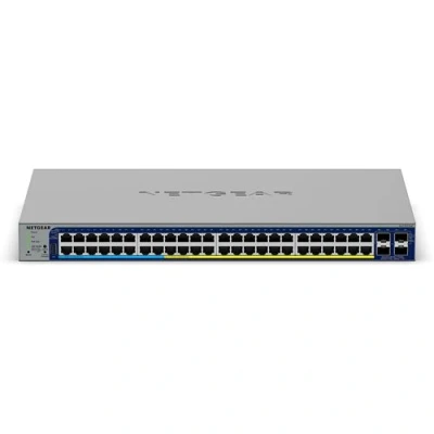 Afbeelding van NETGEAR Smart GS752TXUP V3 switch L3 Lite intelligent 48 x 10/100/1000 (PoE++) + 4 10 Gigabit SFP+ desktop, rack uitvoering PoE++