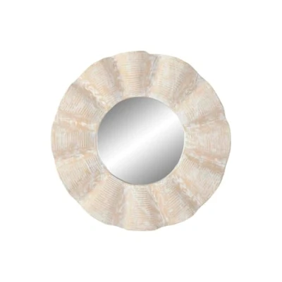 Afbeelding van Wandspiegel Home ESPRIT Wit Decapé Getailleerd 76 x 7 cm