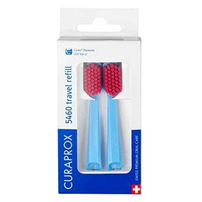 Afbeelding van Curaprox CS 5460 Refill FOR Travel SET Tandverzorging, Maat: One Size, Blue