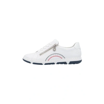 Afbeelding van Rieker Basket À Sneakers laag, Heren, Maat: 39, Blanc Leer