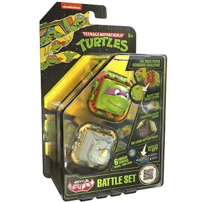 Afbeelding van TMNT Battle Cube Donnie VS Rocksteady Fidget Set