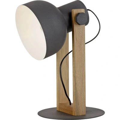 Afbeelding van JUST LIGHT. Cup 2.0 tafellamp, zwart, metaal